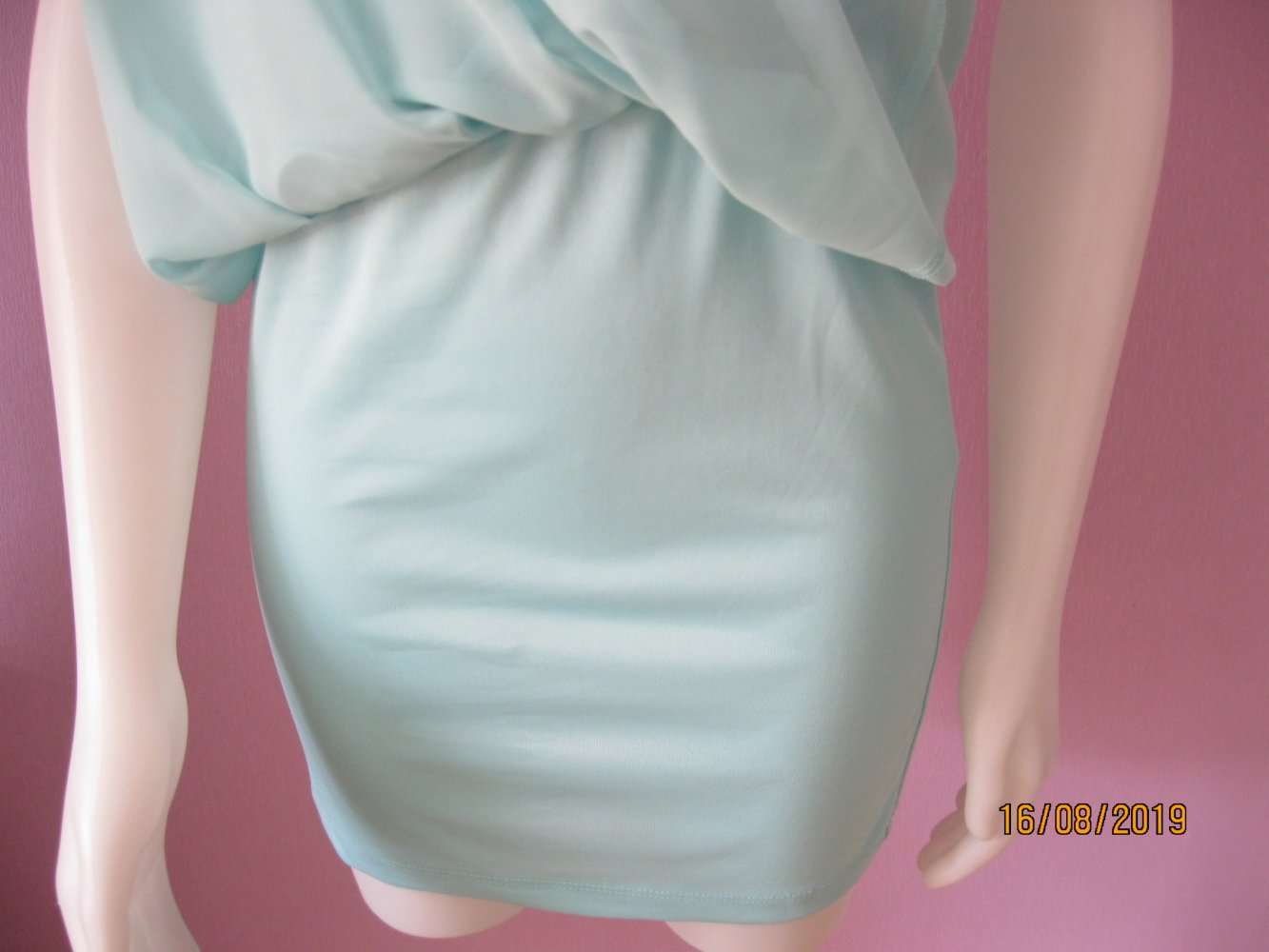 Maxikleid # Baby Angel # Elio Fiorucci # Mintgrün # XS