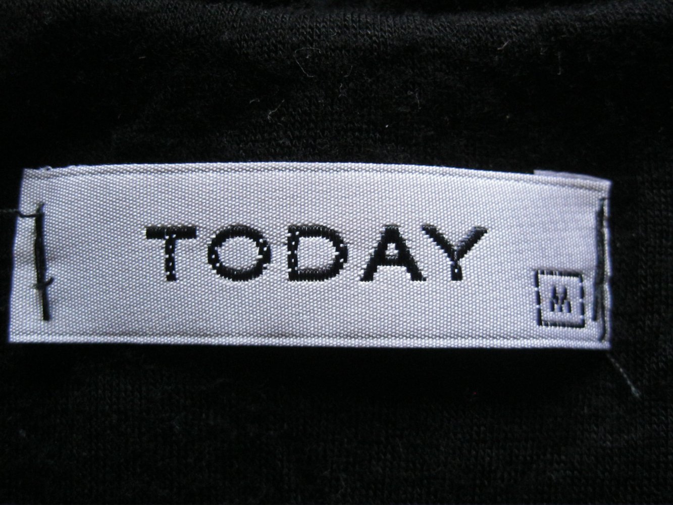 Bluse # Today # Volants # Blusen-Shirt # Ärmellos # Schwarz # M