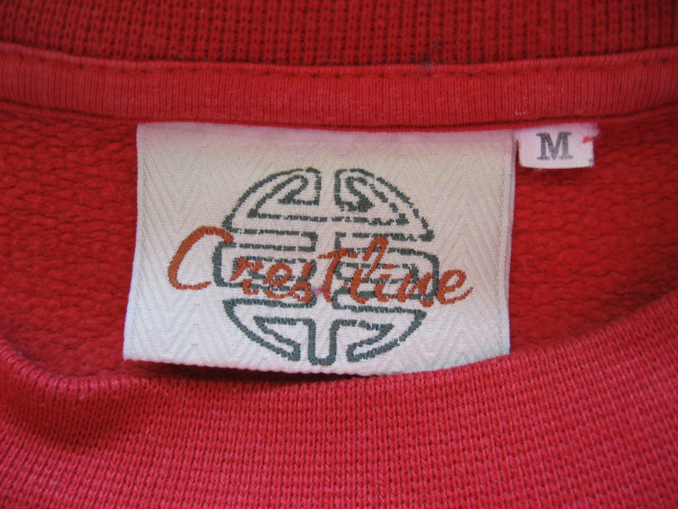 Sweater # Crestline # rot # M (Oversize)