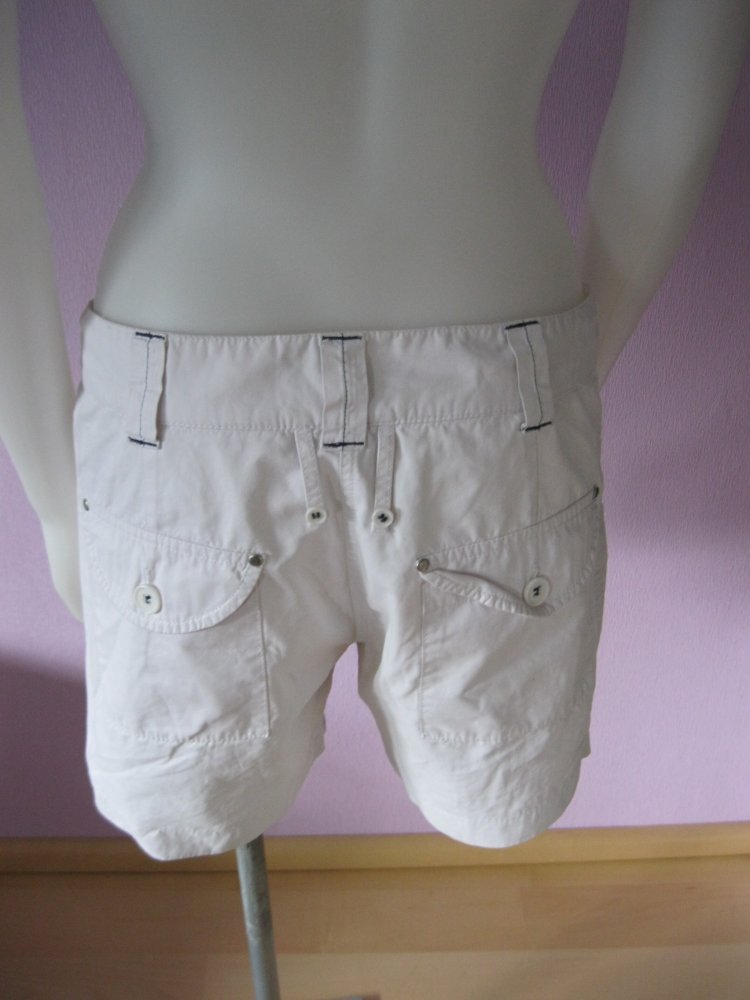 Shorts # Kurze Hose # Identic# # 36/38 # weiß #