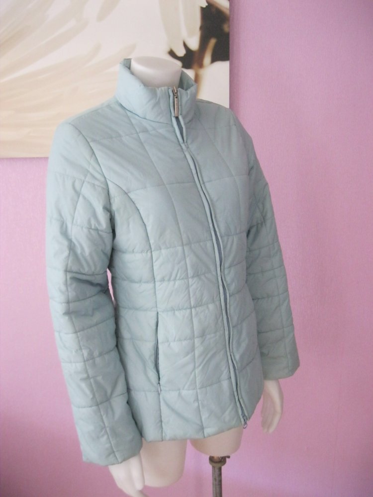 Amisu Steppjacke Winterjacke Hellblau 38