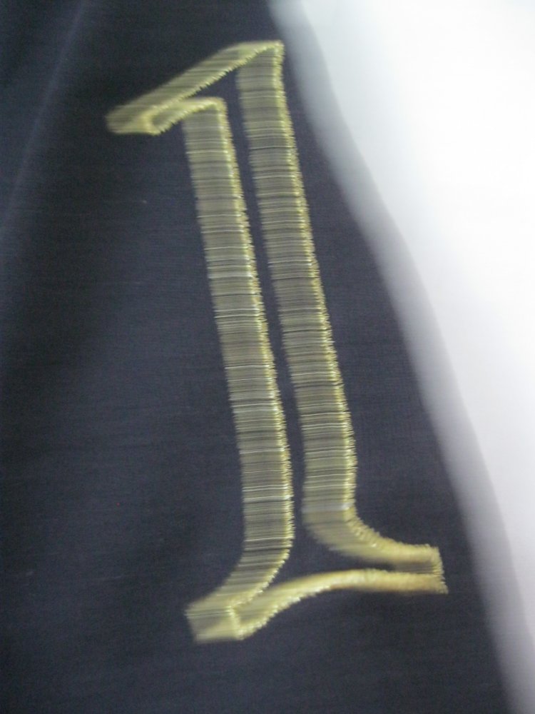 La Martina Poloshirt kurzärmlig Stickerei Marineblau Baumwolle S