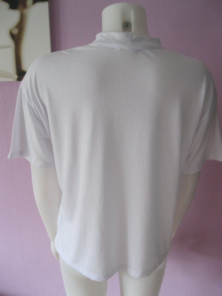 T-Shirt # Tally Weijl # 100% Viscose # weiß # M