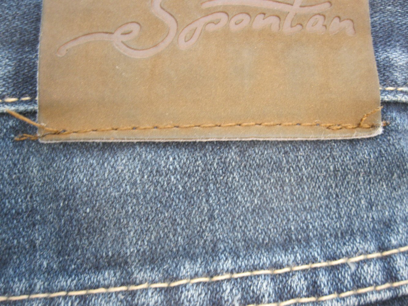 Herren-Jeans # Spontan # blau # 56 (40 inch)