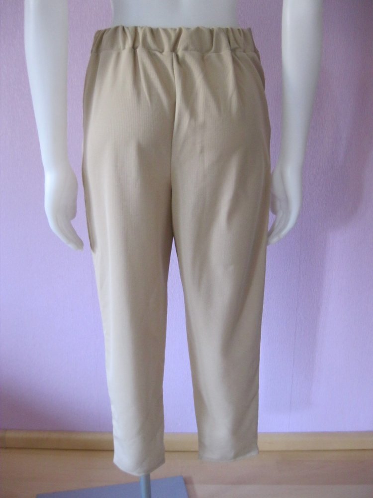Fixay Culotte 3/4 Hose Schlupfhose Beige Baumwolle L