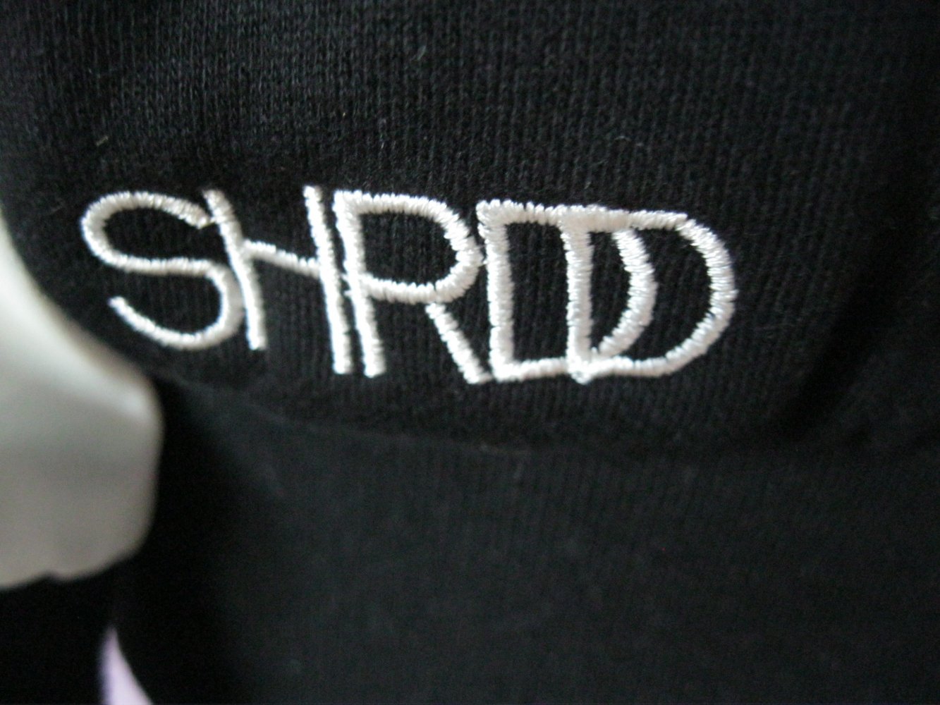 Shrdd # College Jacke # Veni Vidi Vici # Schwarz/Weiß # M