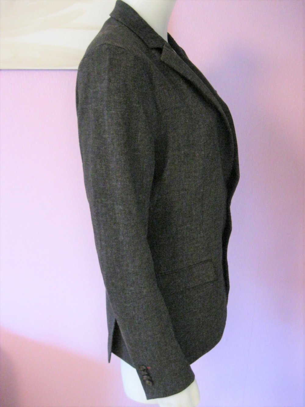 NEU # Blazer # Herren # Jack and Jones # Dunkelgrau meliert # Slim # 46