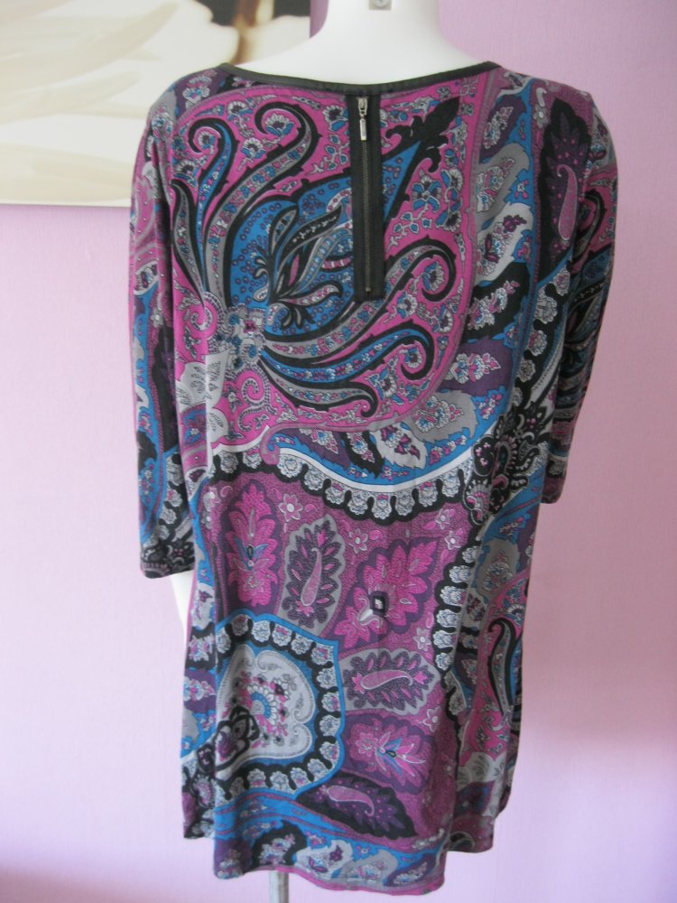 Tunika # Shirt # Via Appia # All-Over-Print # Bunt # 46