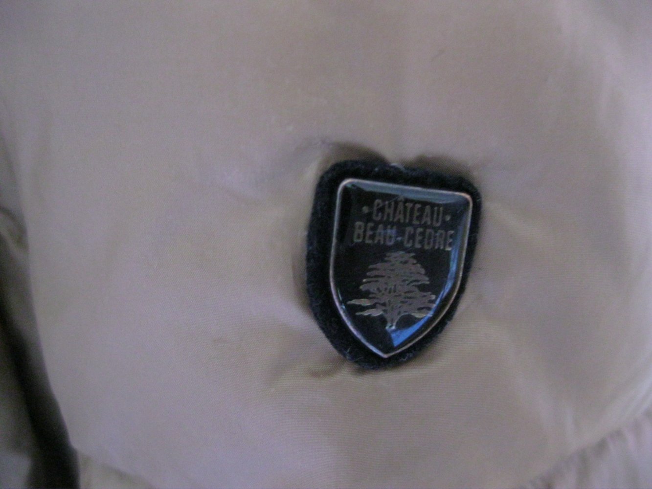 Château Beau-Cèdre Steppmantel Gänsedaunen Bronzefarben Wintermantel 42 (I) / 36(D)