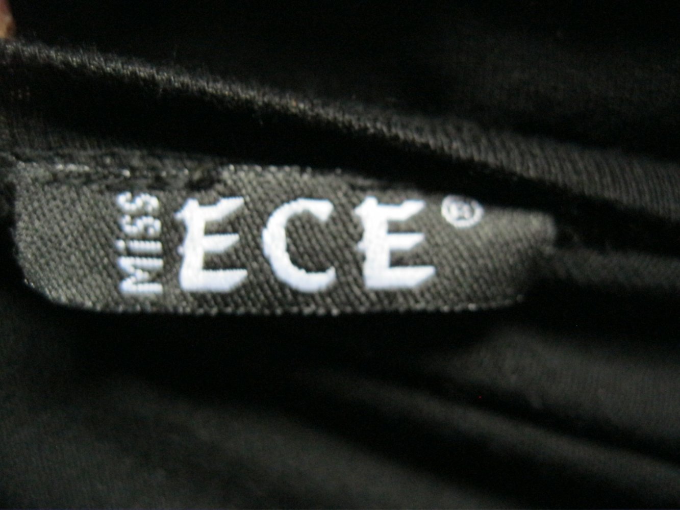 Langarm-Shirt # Miss Ece # schwarz # XS