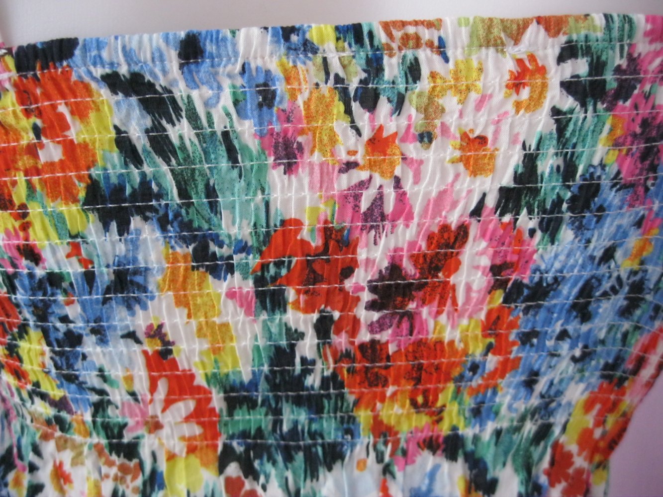 Jumpsuit # Overalll # Lucky T# V100% Baumwolle # Blumen # bunt # 12/13 (L)