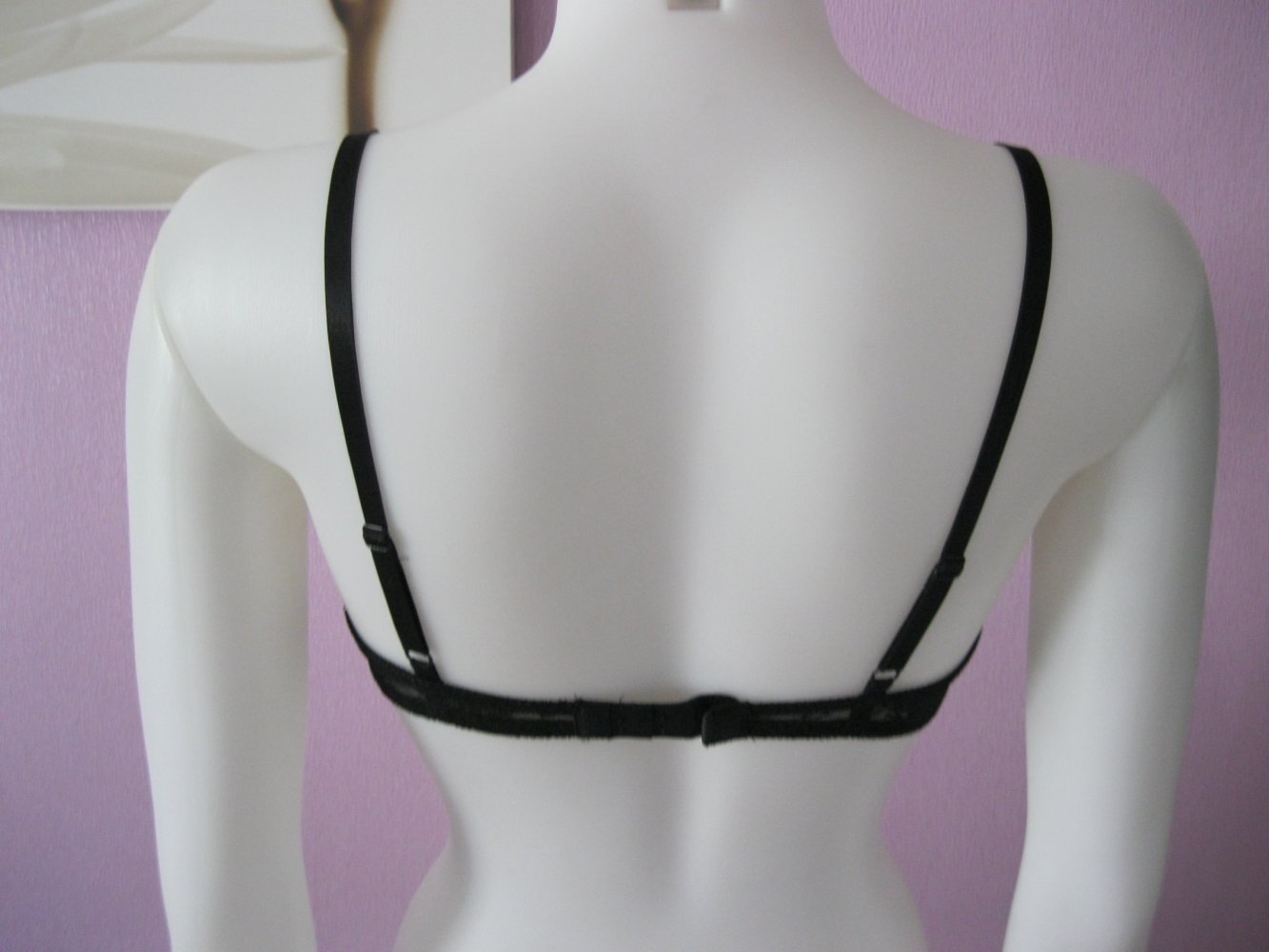 Push up BH # H&M # Schwarz # Spitze # 75 B