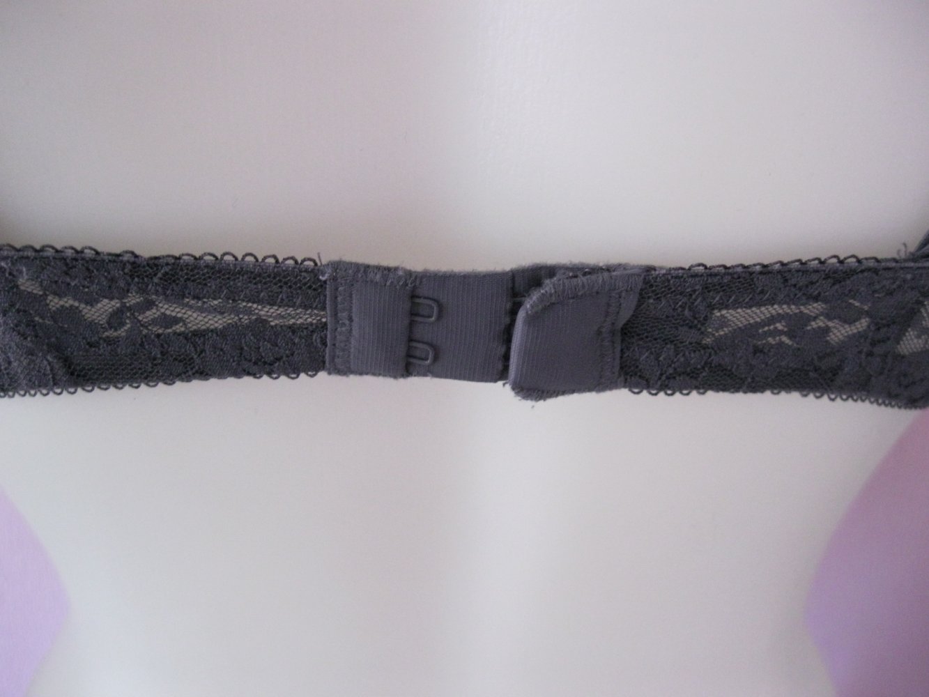 Push-Up BH # Grau # Spitze # 75 B