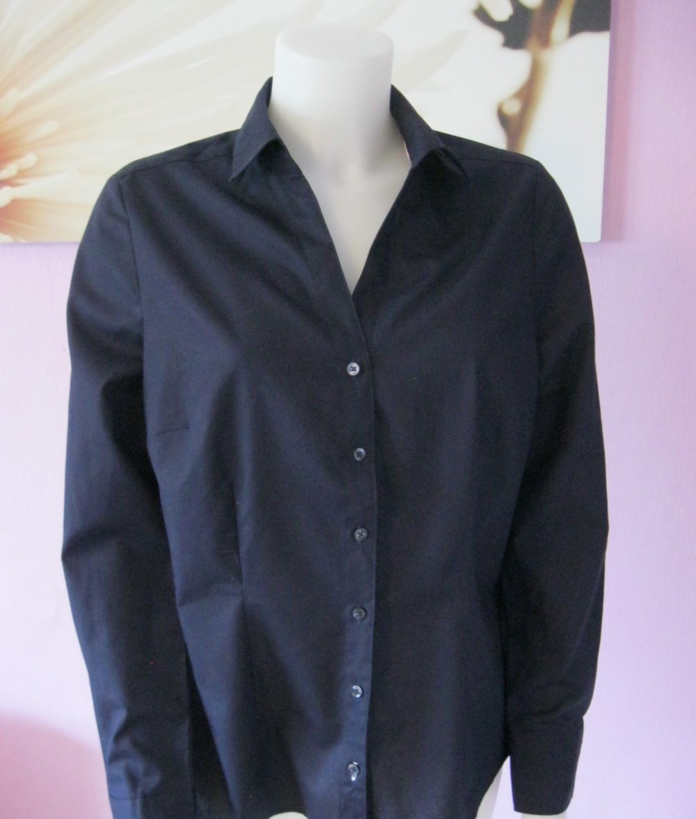 Neu # Hemd/Bluse # Esmara # blau # 42 # reine Baumwolle
