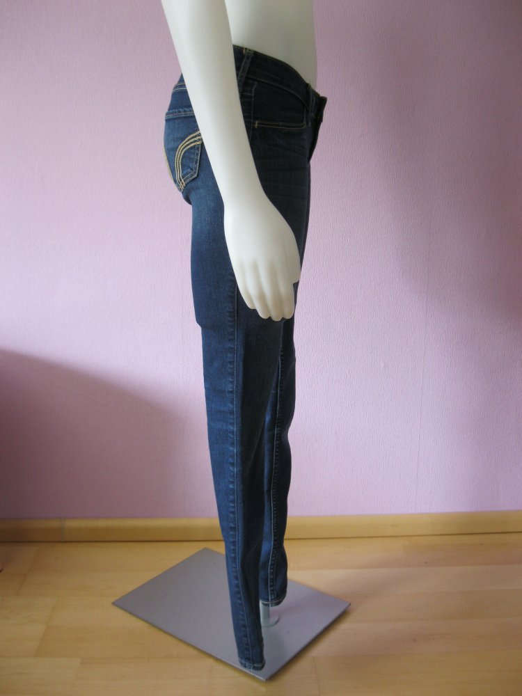 Jeans # Hollister # 1R # Skinny Jeans # Blau # W25/L29 (34/36)