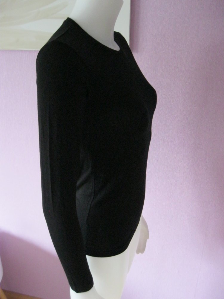 Langarm-Shirt # Miss Ece # schwarz # XS