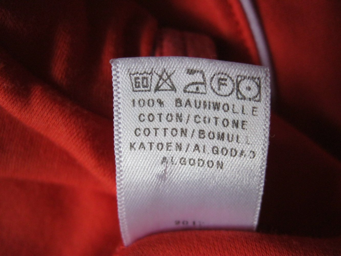 Schlaf-Shirt # Calida # Bodywear # Rot # 100% Baumwolle # S