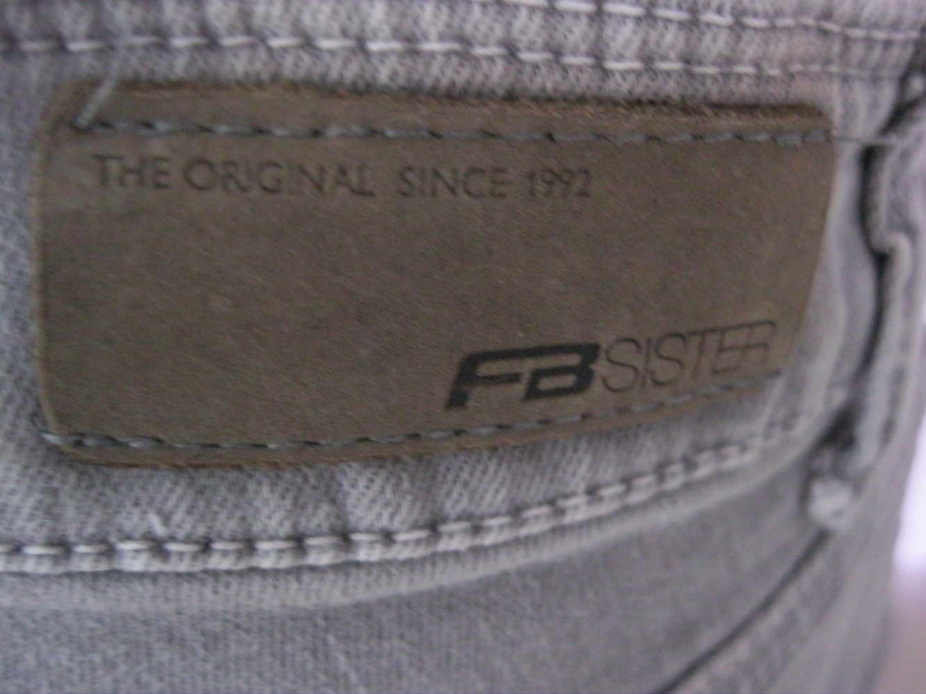 Skinny Jeans#FB Sister#the original since 1992#grau#XL