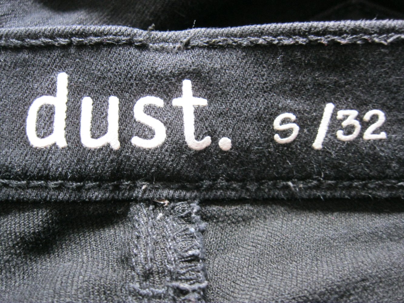 Dust Skinny Jeans Baumwolle Schwarz 32/XXS