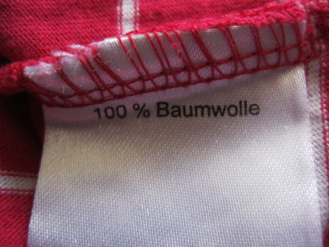 Jumpsuit # kurzer Overall # Blue Motion # gestreift # Rot/Weiß # 34 (XS)