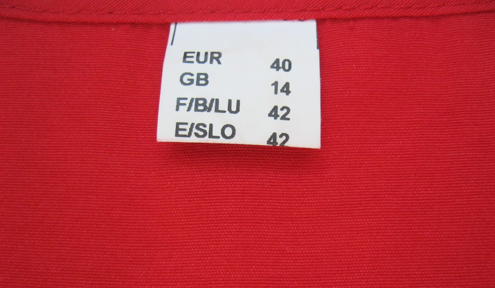 Tank Top/Bluse # NEU # Gr. 40 # rot