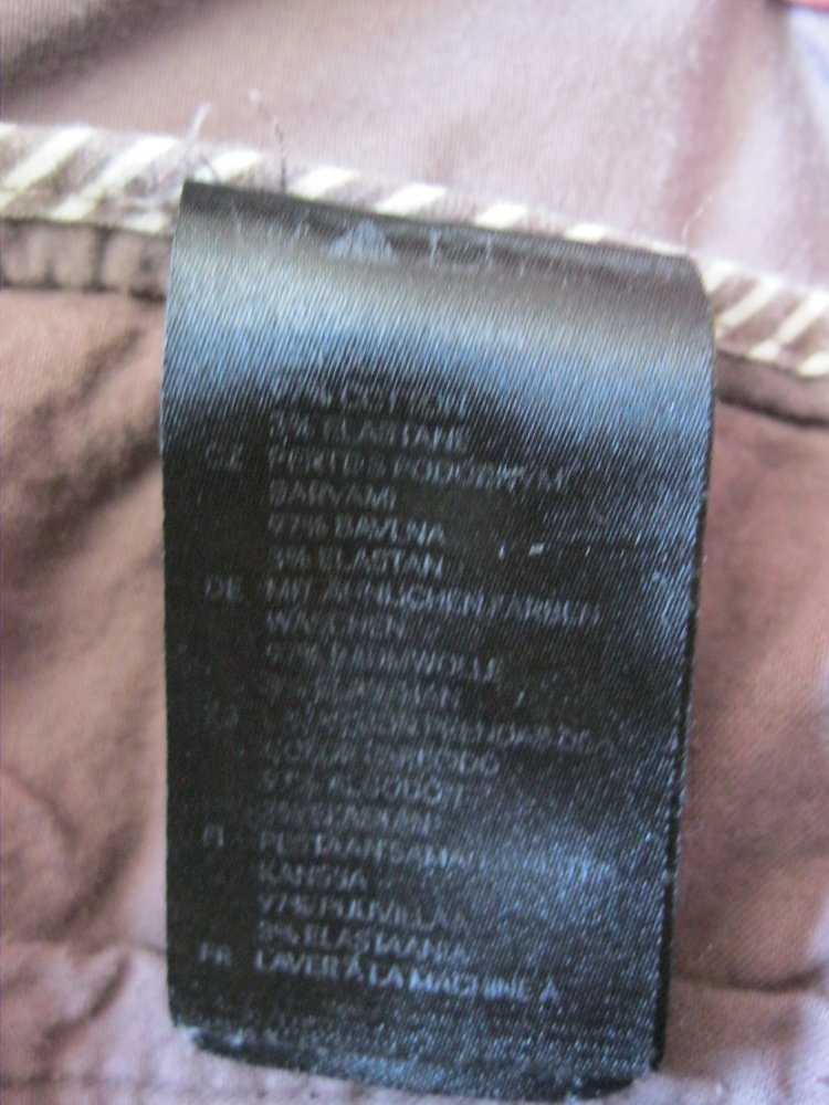 Shorts # H&M # Braun-Violett # 42