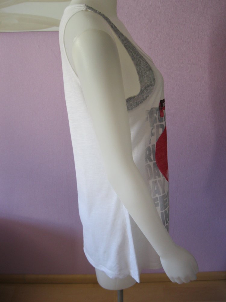 Long-Top passport Snoopy-Print Pailetten 38/oversize