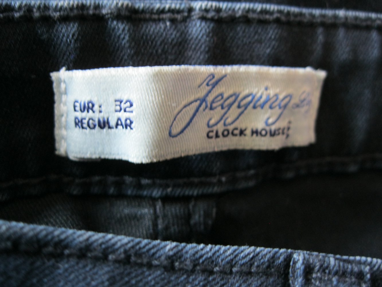 Jeggins Leg # Clockhouse # Dunkelblau # Regular # neuwertig #32