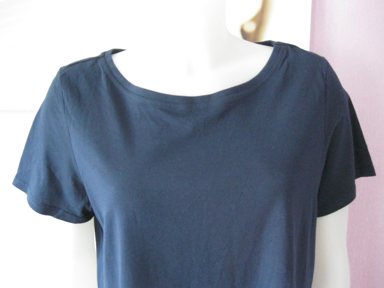 Giada T-Shirt Dunkelblau 100% Baumwolle 44/46