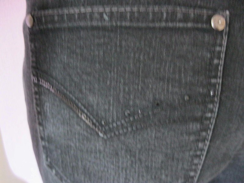 Cecil Jeans Style Toronto Schwarz gerade geschnitten Baumwolle 32 inch
