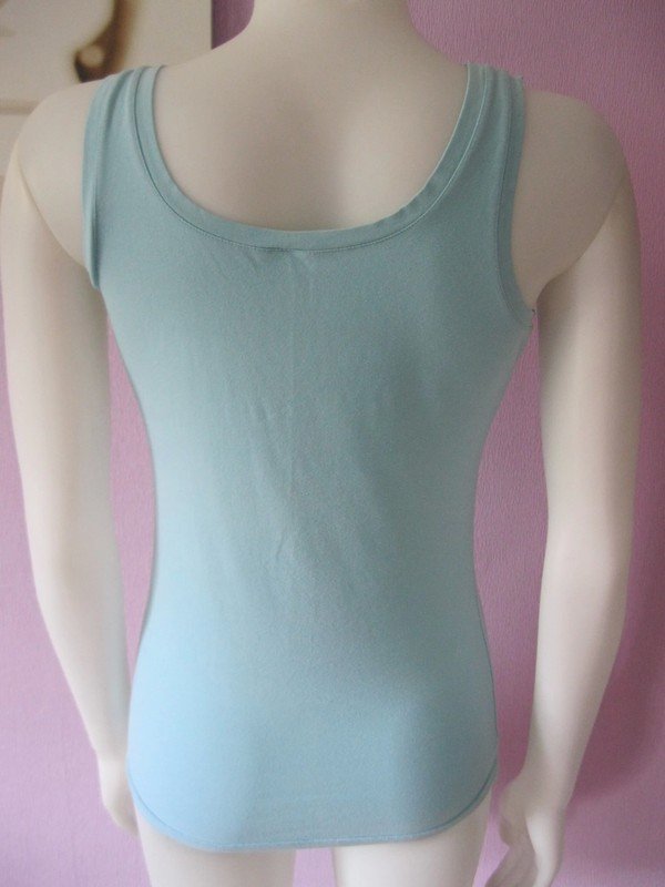 Tank-Top Türkis Jersey M