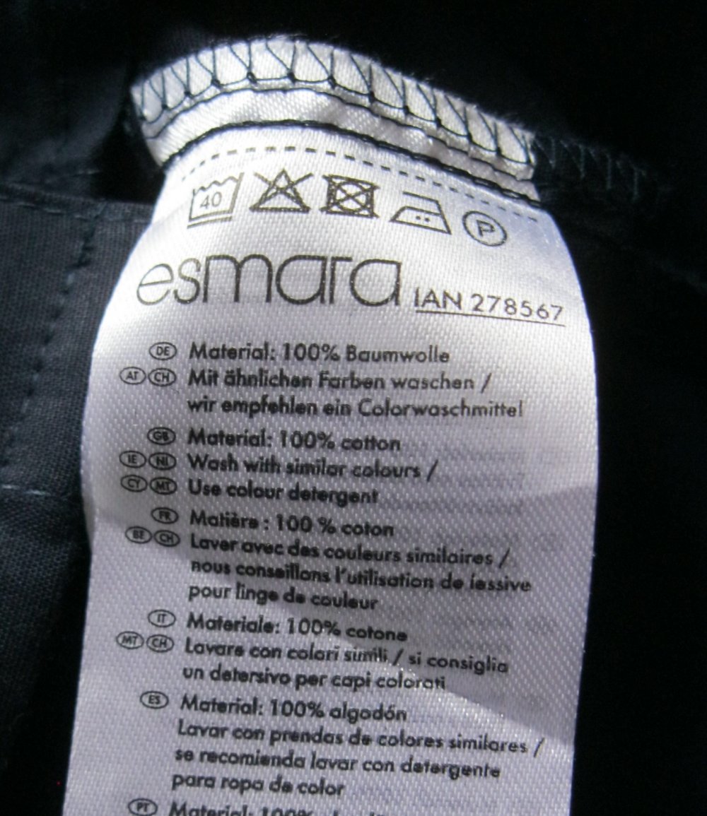 Neu # Hemd/Bluse # Esmara # blau # 42 # reine Baumwolle