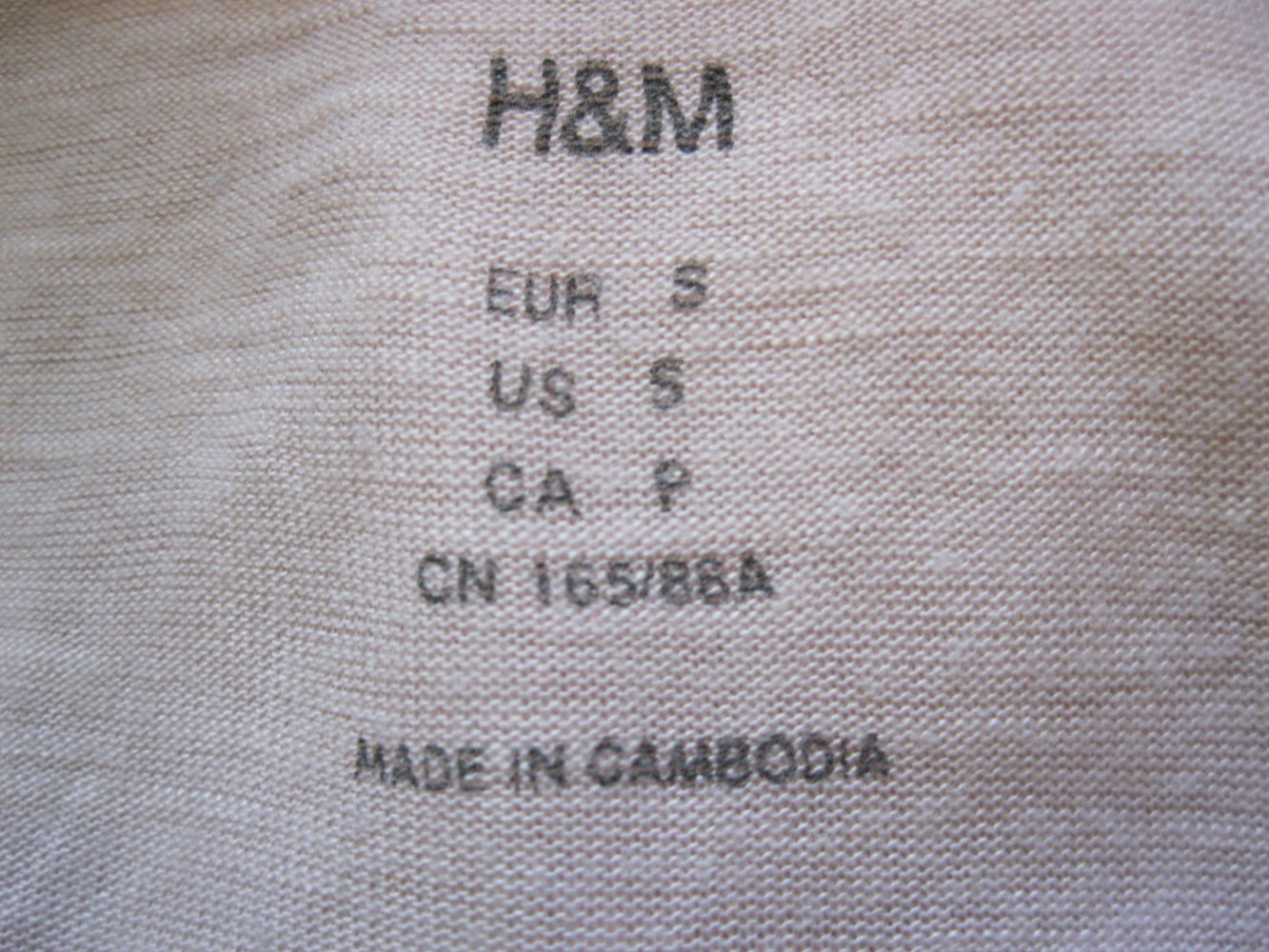 Long-Top # H&M # nude # S