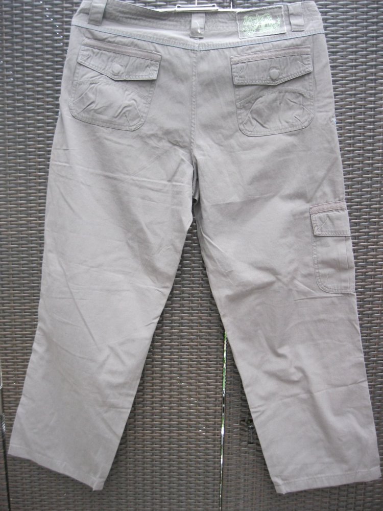 Neu # H.I.S. # Herren Jeans # Cargopant # khaki # 38x32