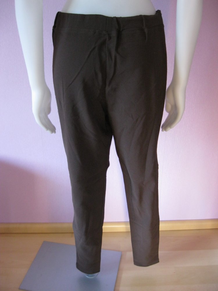 Stoffhose #  Leggins # Happy Fashion # Braun # S