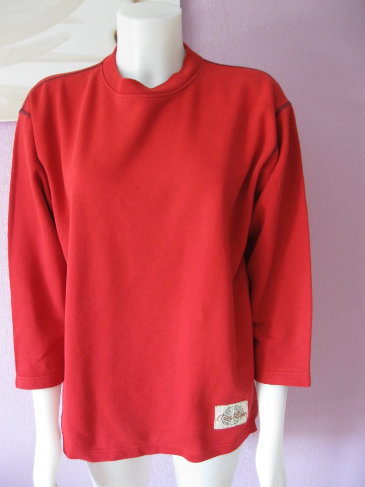 Sweater # Crestline # rot # M (Oversize)