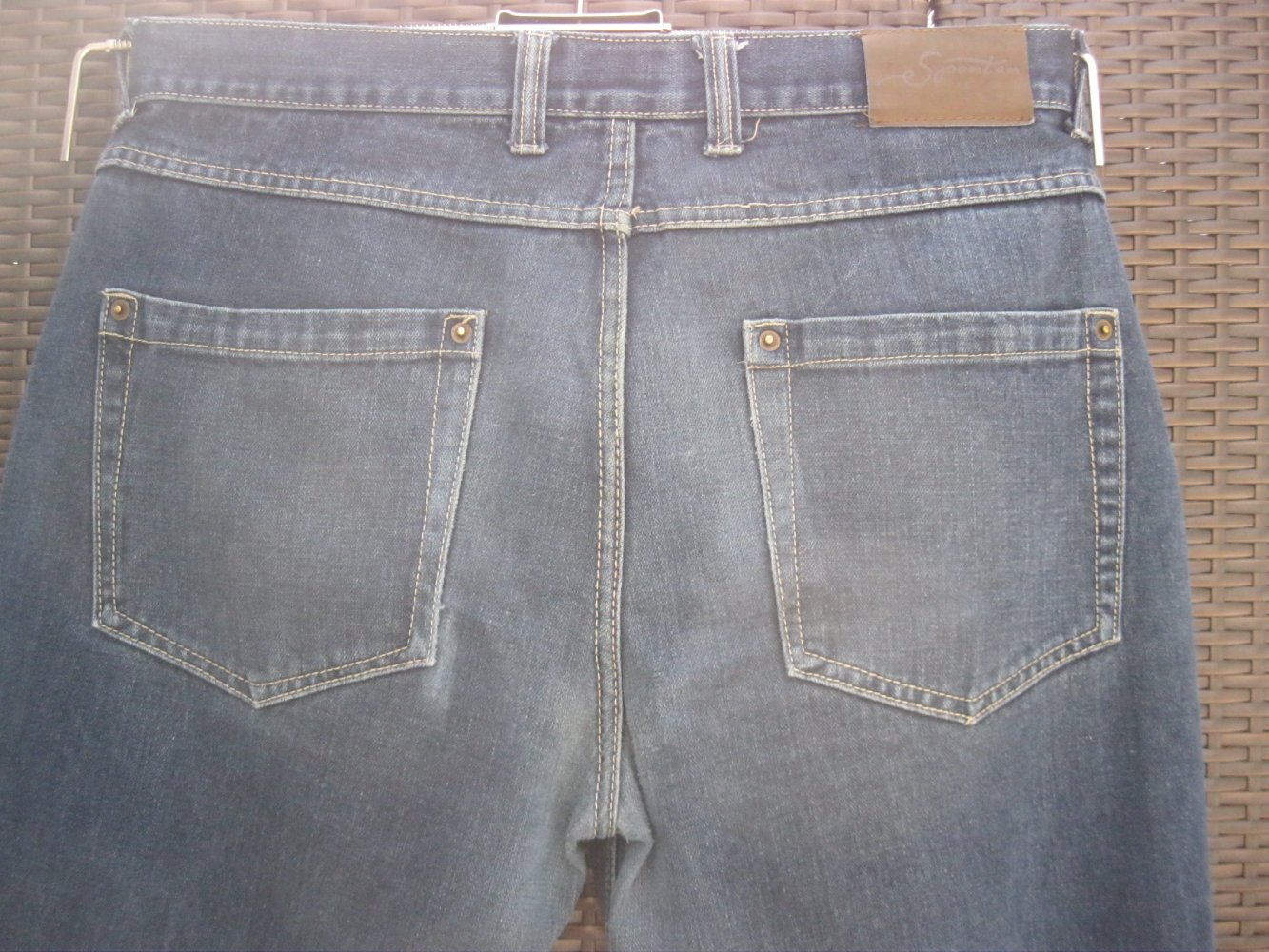 Herren-Jeans # Spontan # blau # 56 (40 inch)