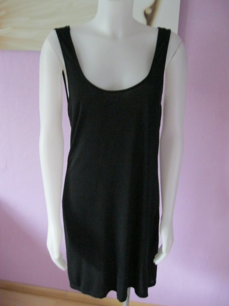 Trägerkleid # H&M # Viskose # Schwarz # S