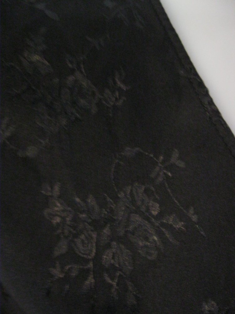 Bluse # Divided # H&M # cropped # Schwarz # Blumen # 36