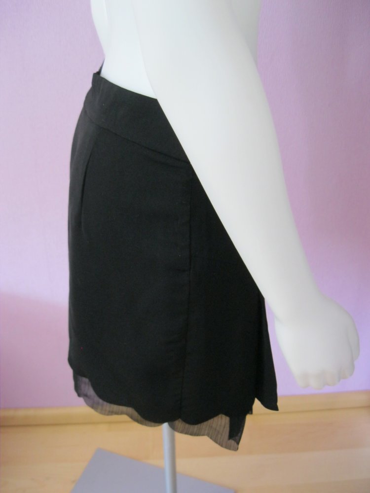 Shorts #Holy # Schwarz # Tüll # S