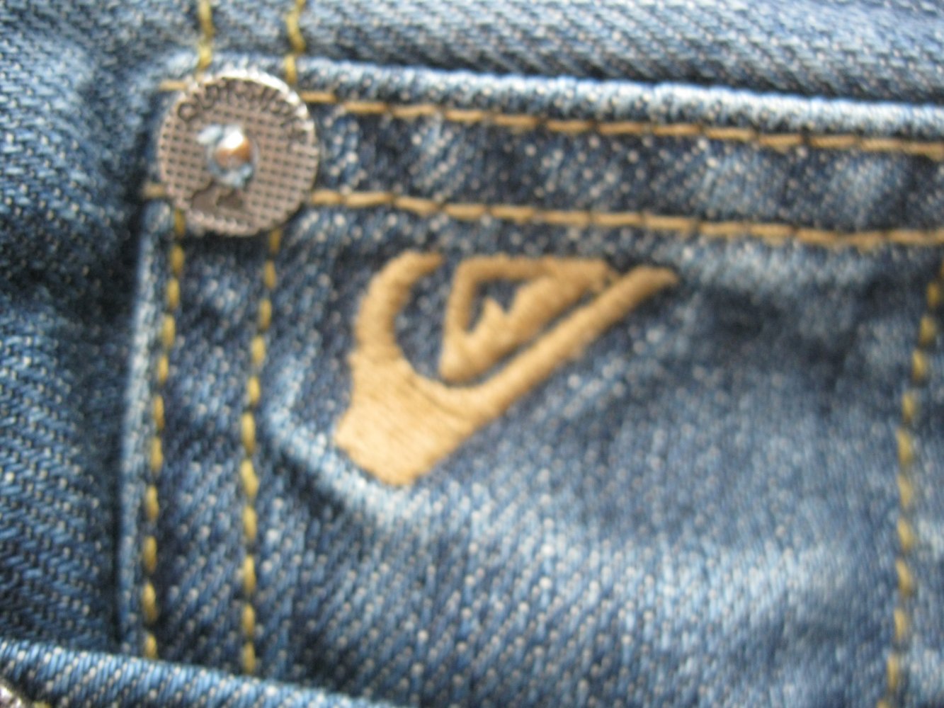 Jeans # Quicksilver # 7/8 # 100% Baumwolle # Blau # 2 (XS/34)