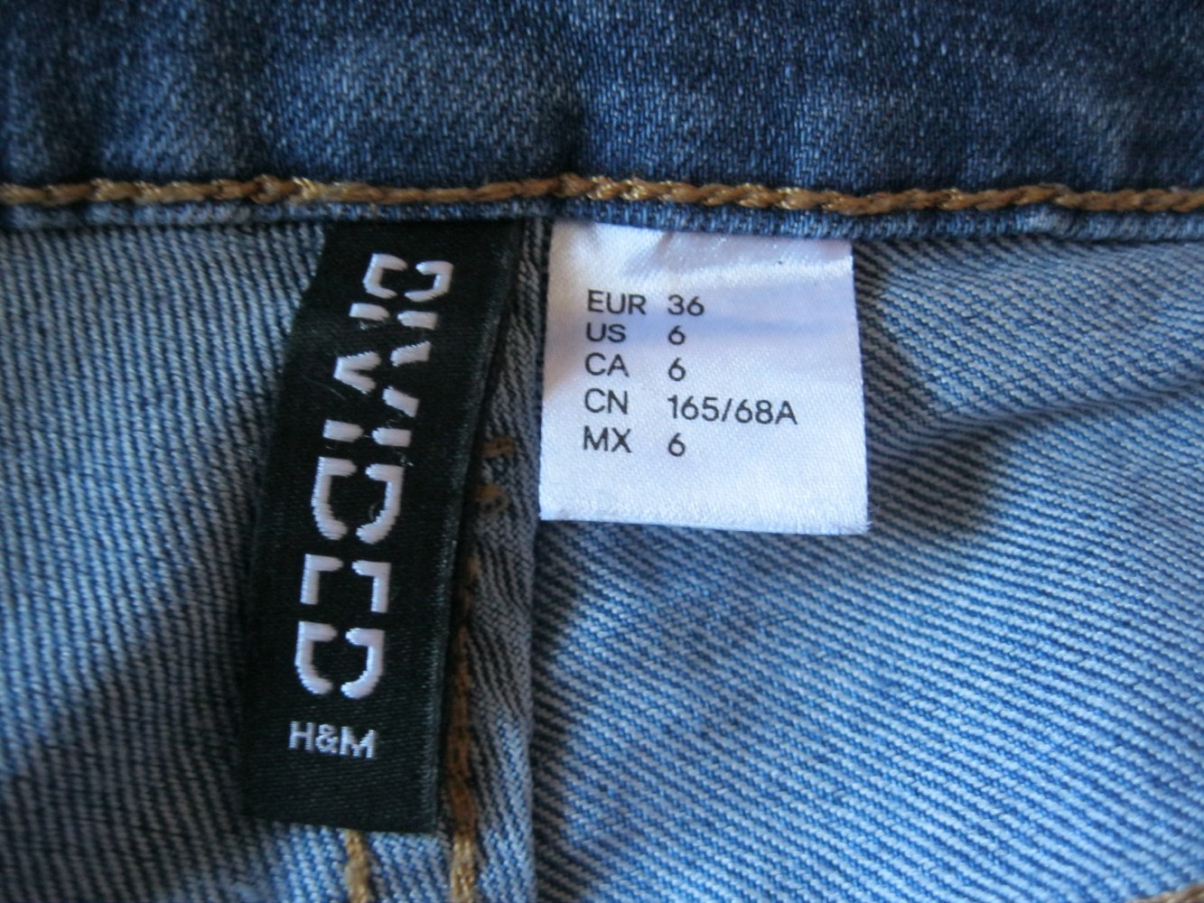 Skinny Jeans # Divided # blau # 36