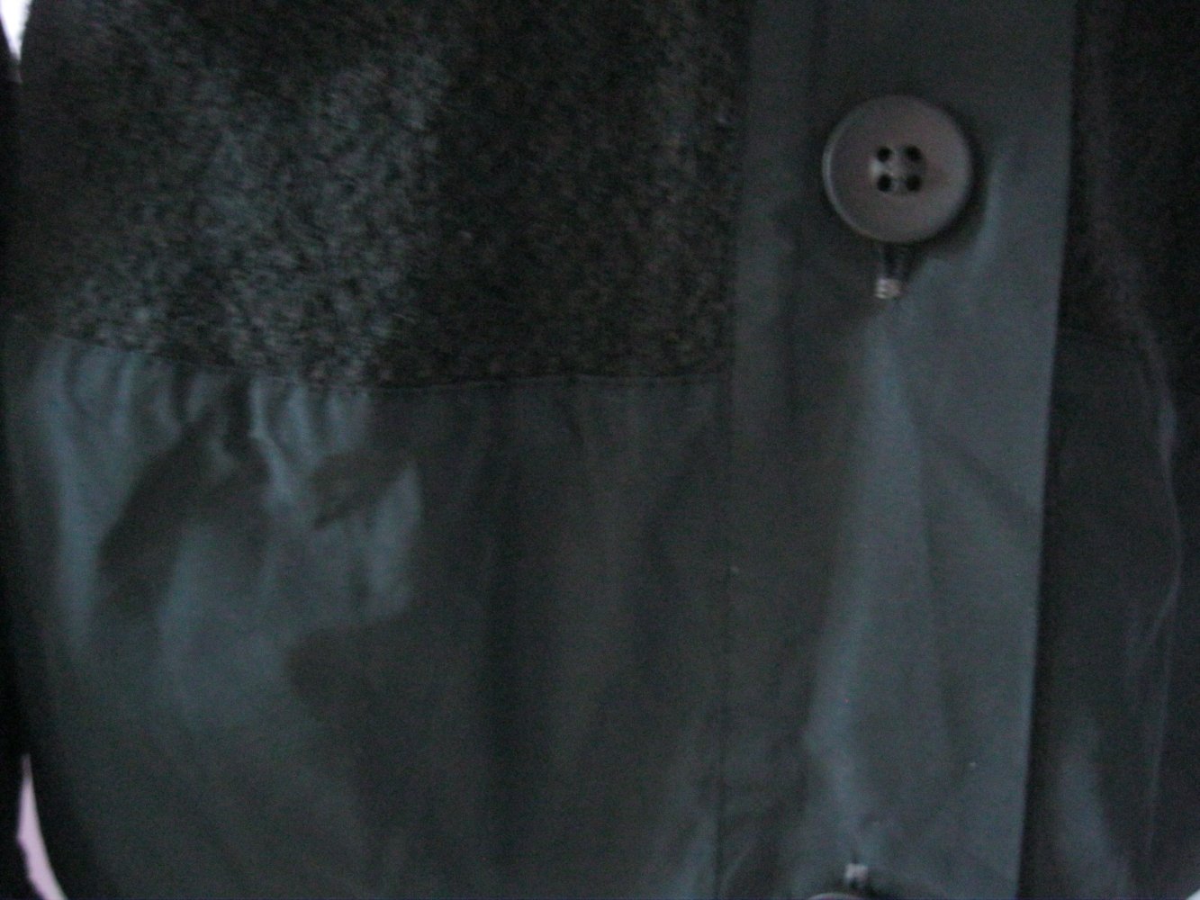 Woll-Jacke # Crea Concept Paris # 100% Schurwolle # Schwarz # 38