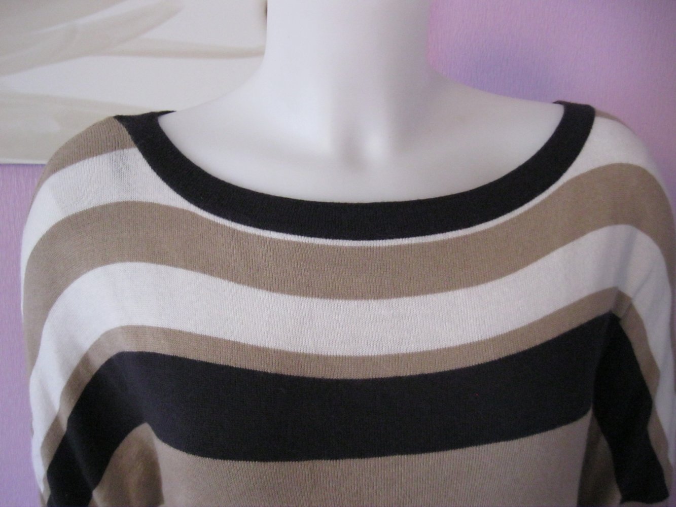 Feinstrickleid # Blockstreifen # S.Oliver # bunt # 40