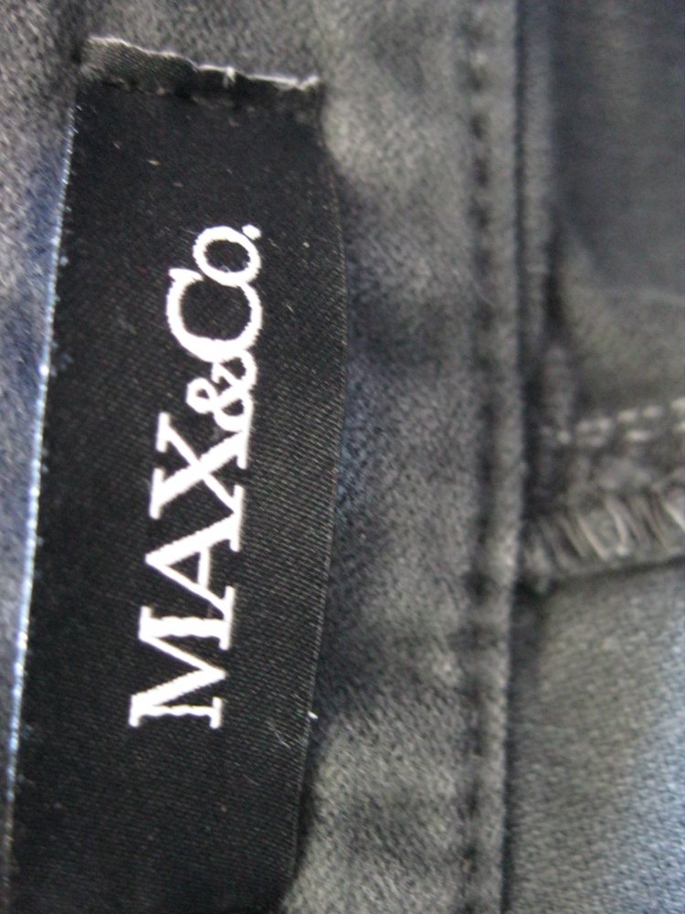 Stoffhose # Max&Co. # Petrol # 40