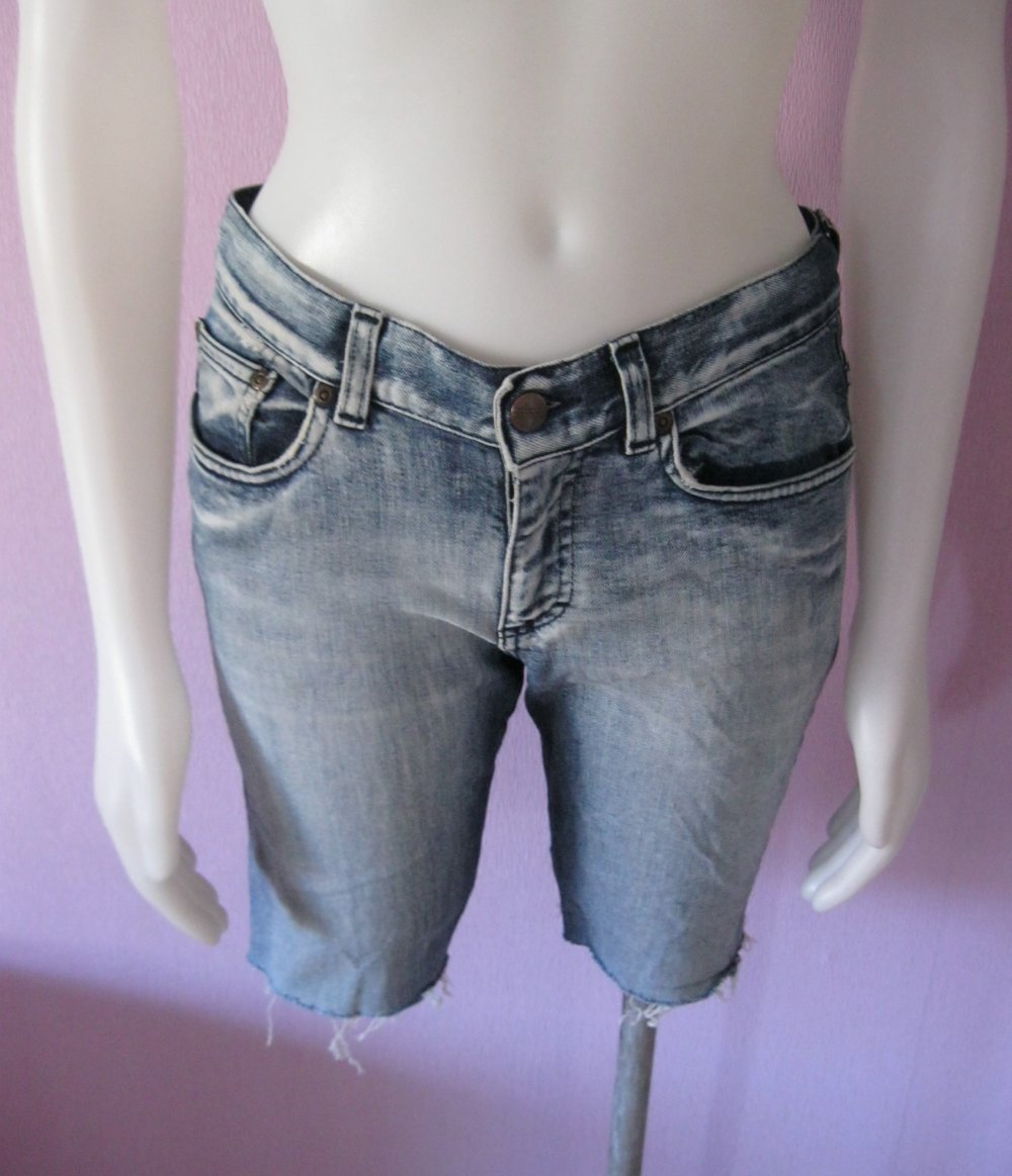 Shorts # Kurze Hose # Jeans # H&M # blau # 28 (36)