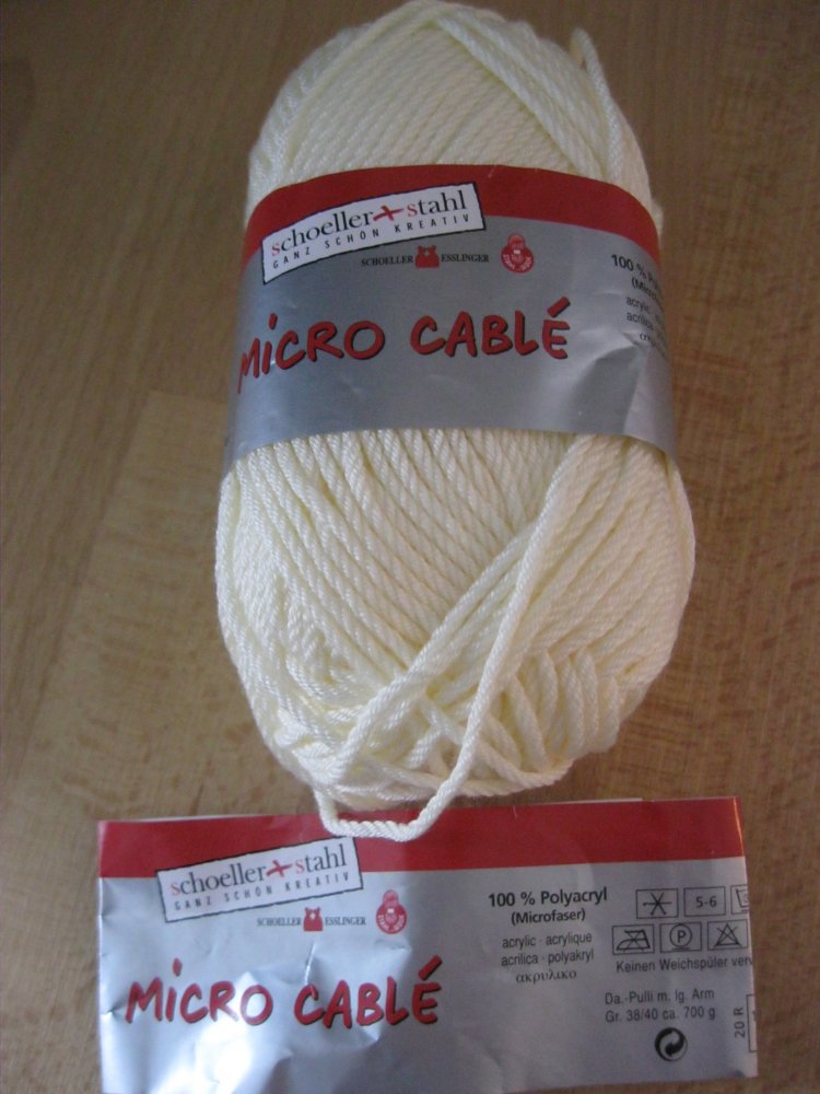 NEU Weste Strick handmade Unikat weiß / rot M-XL