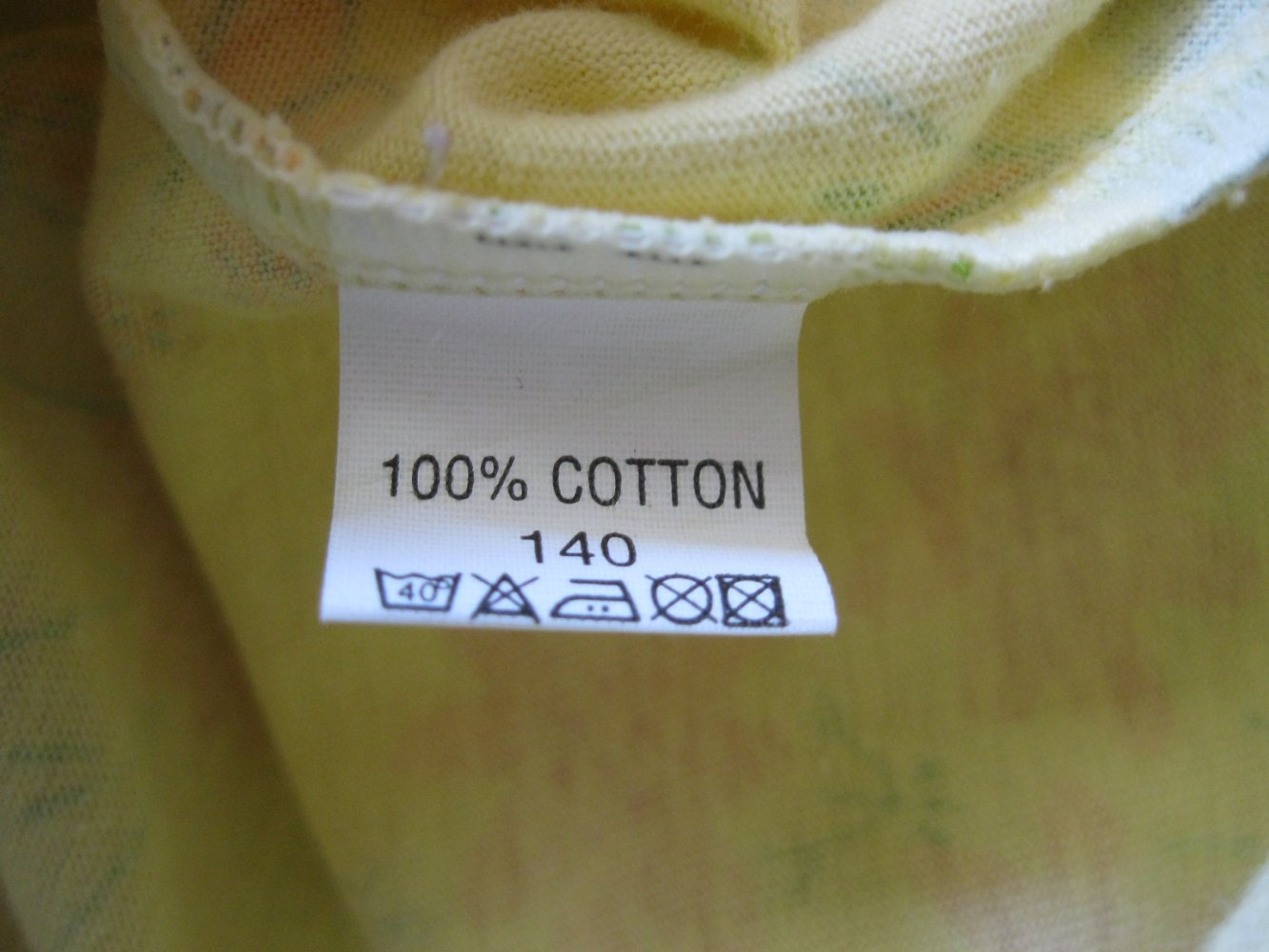 Sommerkleid # Campus # gelb # gemustert # Gr. S