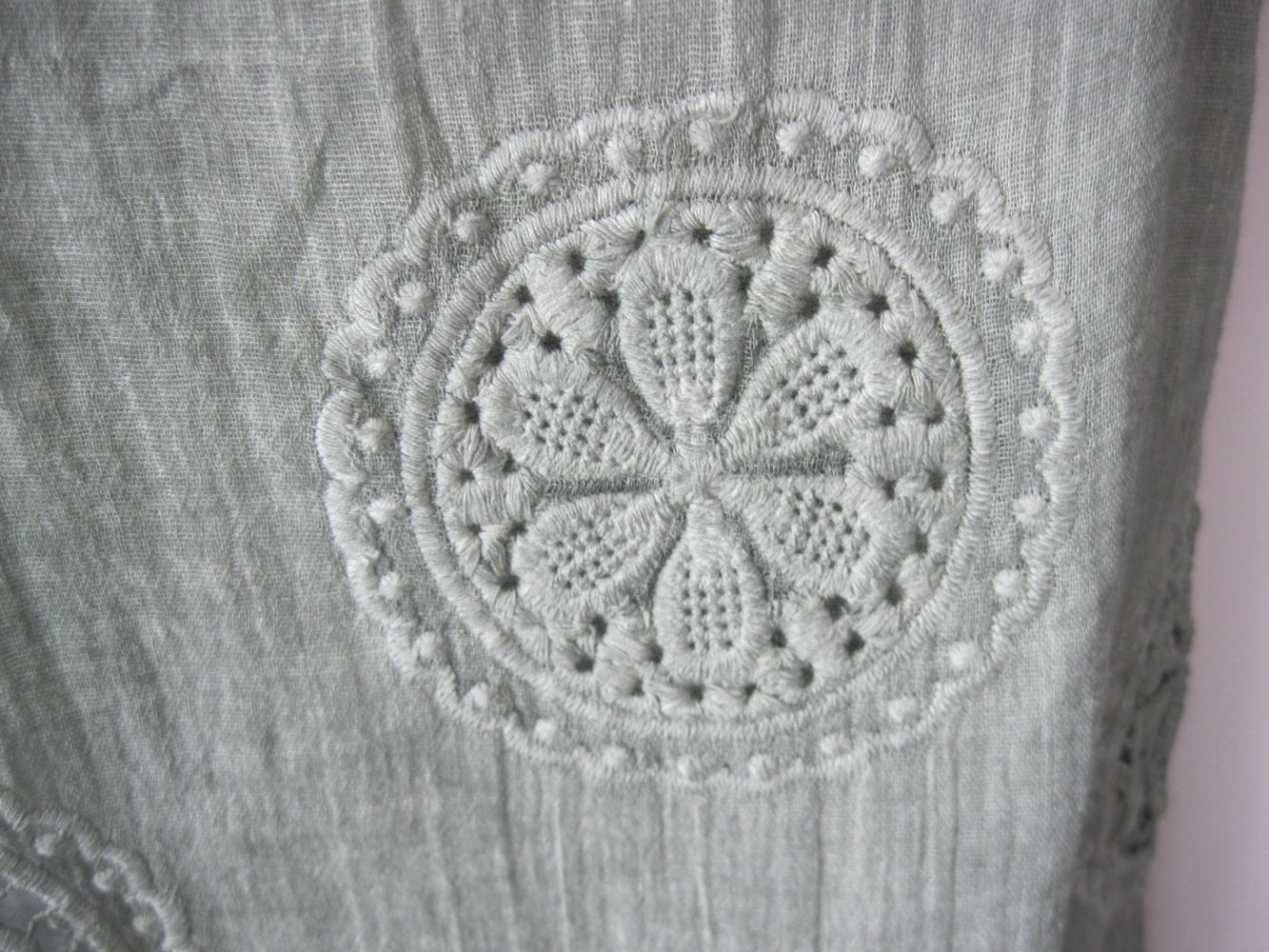 Tanktop # Stickerei # Ornamente # Grün #  L