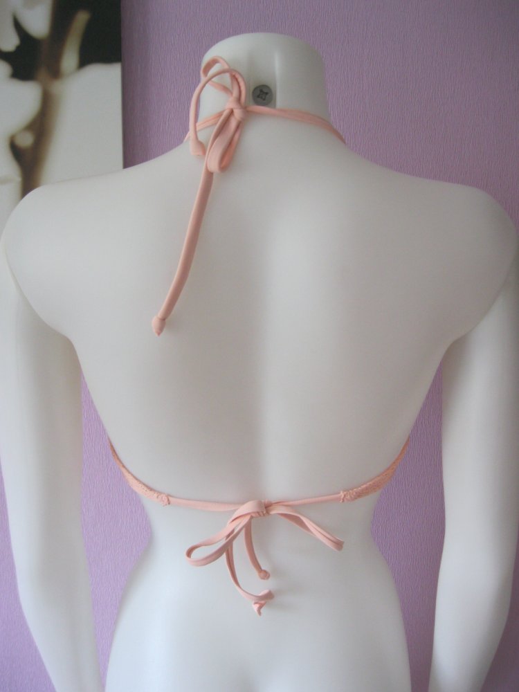 Push-Up Bikini-Oberteil Rose Cup A/B Gr. S/M